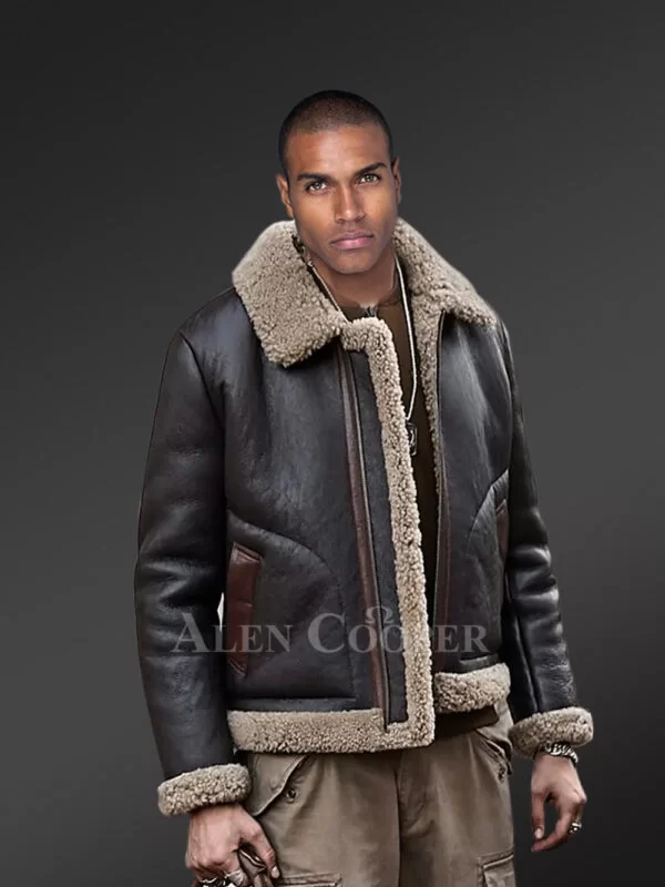Double-sided Shearling Jacket With Flawless Finish view