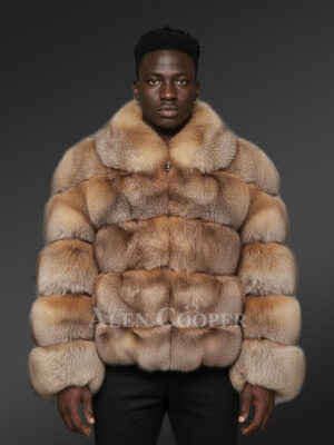 Fox Fur Parka with Collar to Stay Fashionably Warm