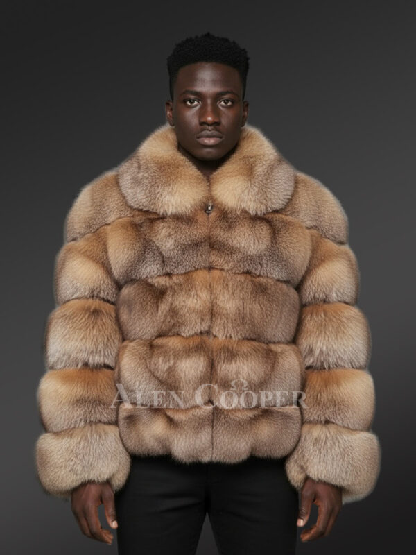 Fox Fur Parka with Collar to Stay Fashionably Warm