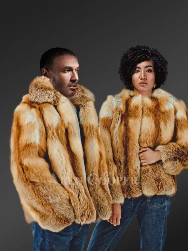 Mens Stylish Fox Fur Jacket for Pleasant Warmth with Charming Looks - Image 6