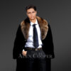 Full Skin Mink Fur Coat for Men