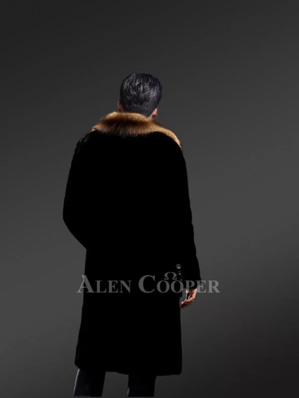 Full Skin Mink Fur Coat for Men - Image 9