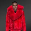 Genuine Mink Jacket for men