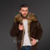 Hybrid Coffee Finn Raccoon Fur Parka