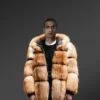 Red Fox Fur Jacket