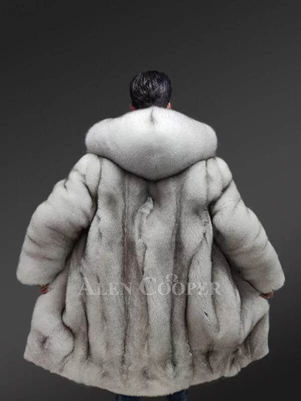 Double Sided Fox Fur Coat for Superb Warmth & Style - Image 5