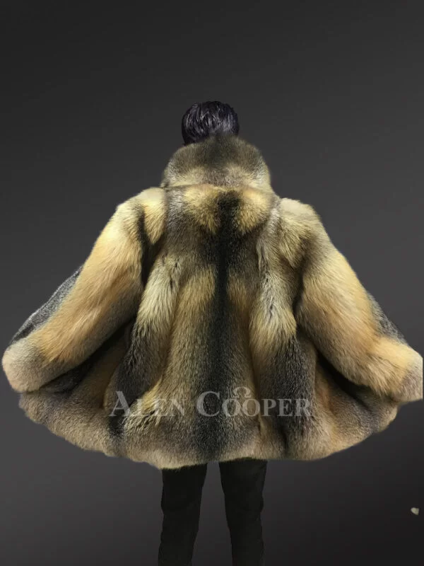 Mens Luxury Fox Fur Coat for a High-Fashion Look - Image 6