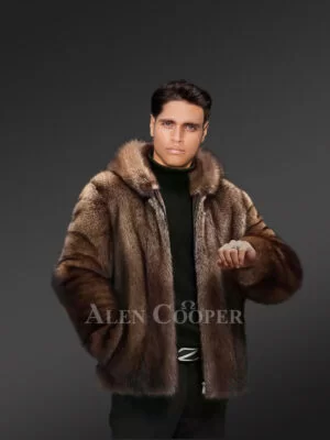 Men Fullskin Mink Fur