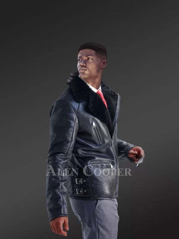 Men Shearling Jackets Are Winter Outfits to Revolutionise Fashion-Statement - Image 2