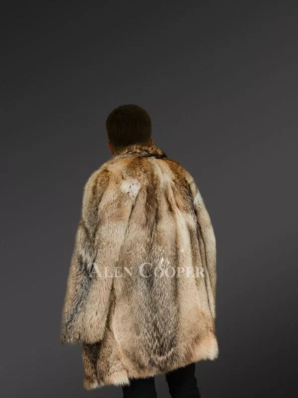 Mens Coyote Fur Jacket to Look Spectacular at Any Time - Image 7