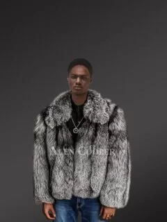 Mens-Impeccable-Silver-Fox-Fur