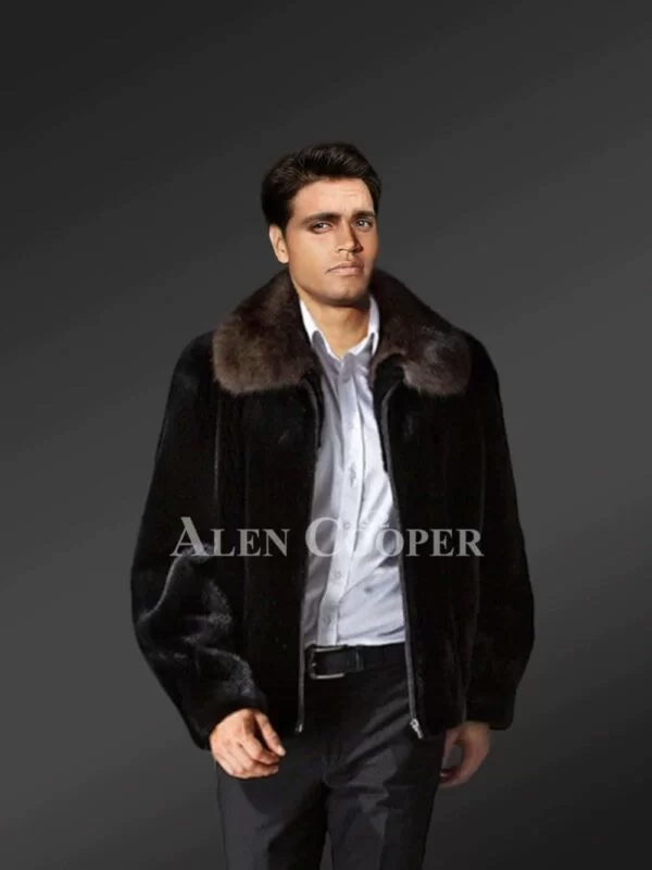 Mink Jacket for Men with A Velvety Appeal - Image 2