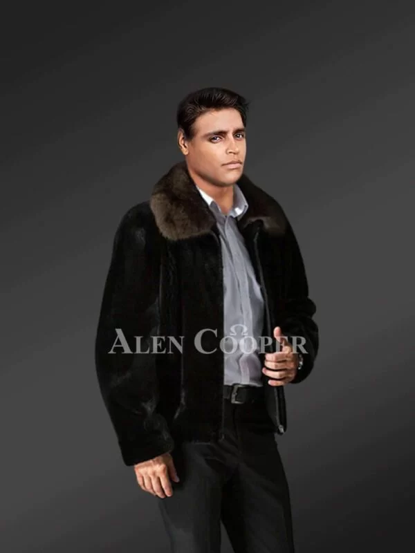 Mink Jacket for Men with A Velvety Appeal - Image 4