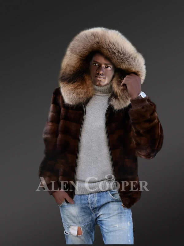 Men's Mink Fur Jacket