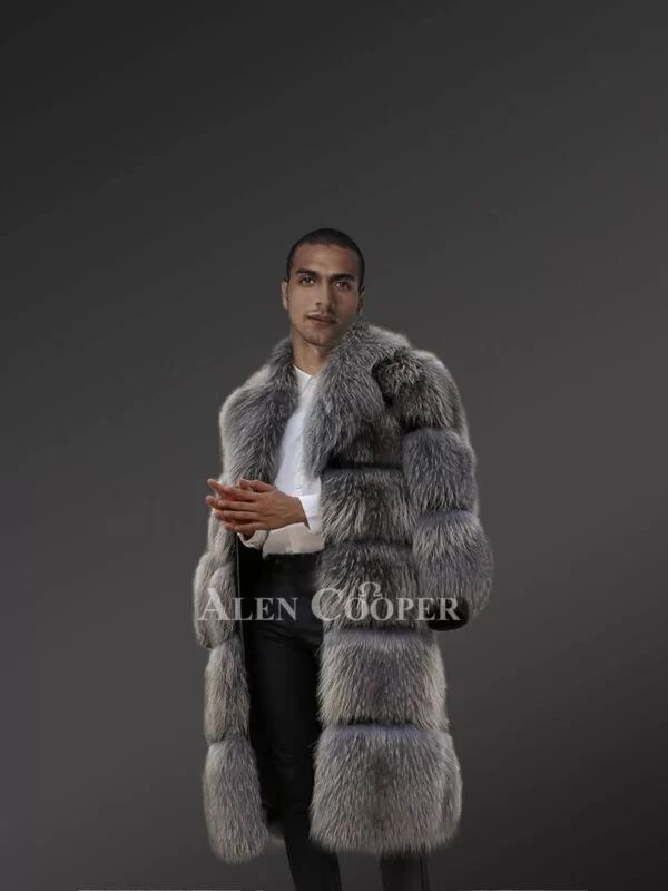 Mens Raccoon Fur Long Coat – Pleasant Warmth With Sophisticated Get-Up - Image 2