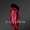 mens-trendy-and-traditional-real-warm-real-leather-v-bomber-jacket-with-black-fur-collar