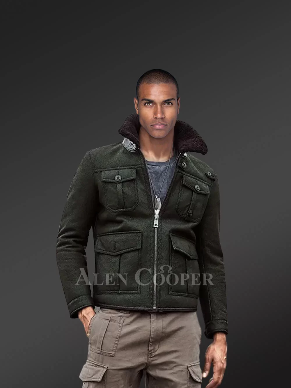 Multipocket Shearling Jacket - Men - Ready-to-Wear