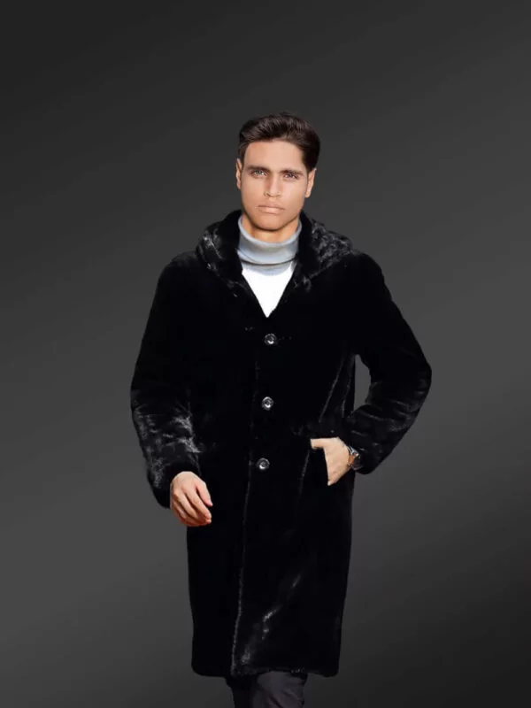 Mink Fur Long Coat