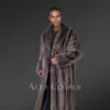 Racoon Fur long coat