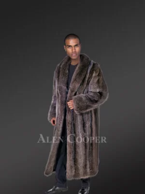 Racoon Fur long coat