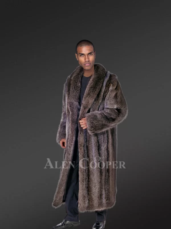 Racoon Fur long coat