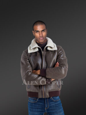 Real Stylish Shearling Jackets for Mens