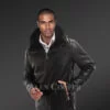 Real Stylish Shearling Jackets for Mens in Black