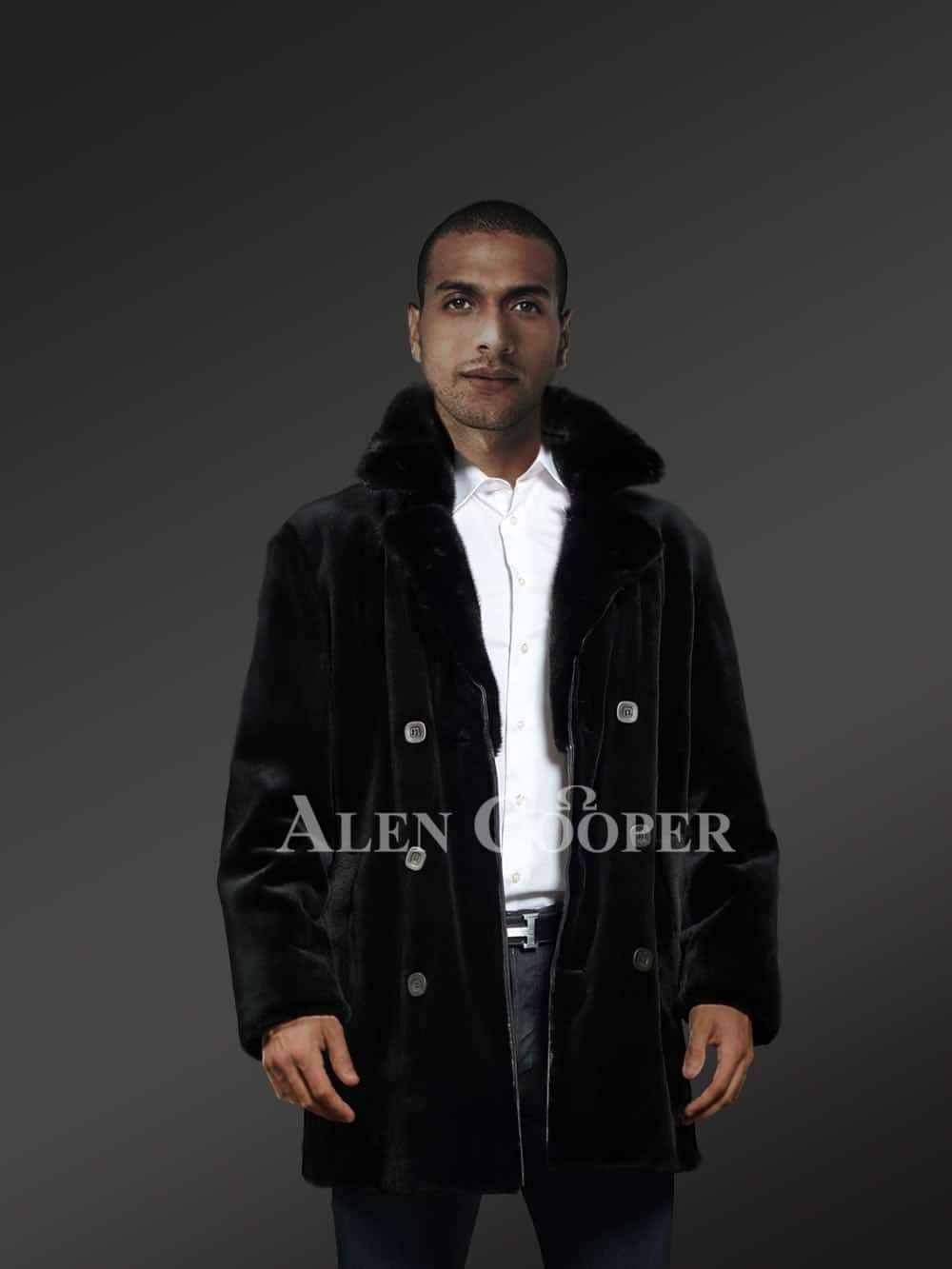 Alen Cooper Men's Mink Coat