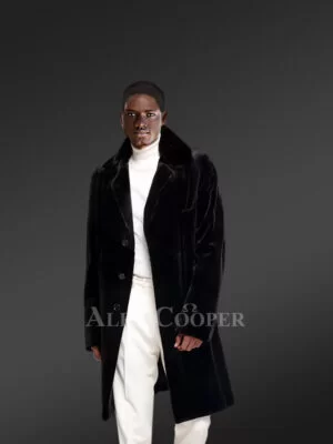 Long Mink Fur Coat