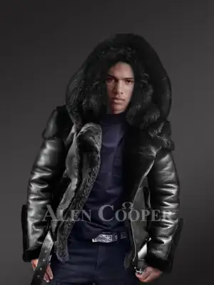 Sheepskin Shearling Biker