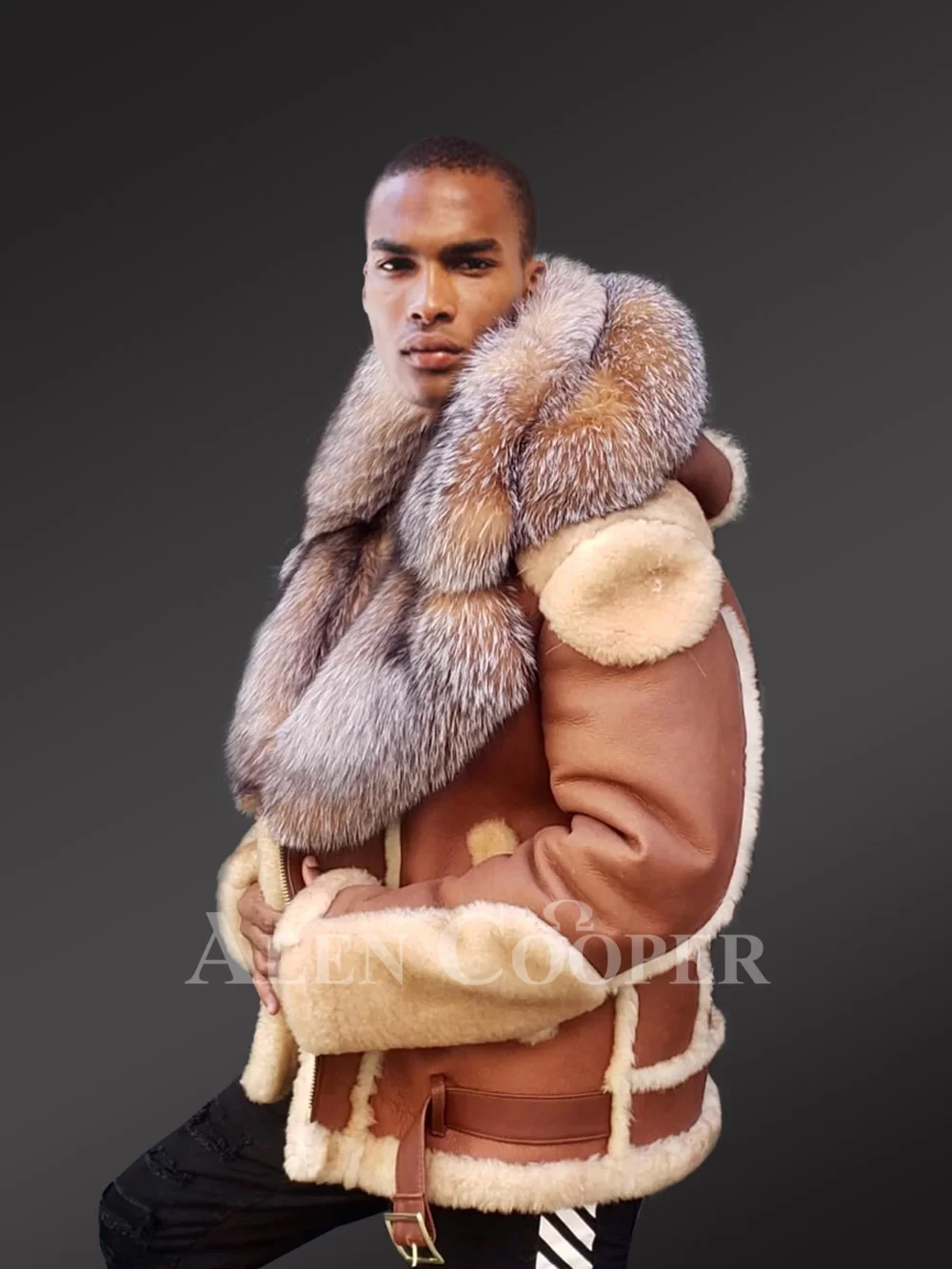 Shearling Coat Men, Shearling Jacket