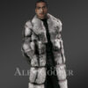 Silver Fox Fur Coat