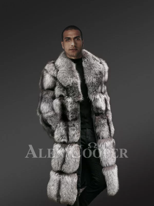 Silver Fox Fur Coat