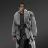 Stylish Silver Fox Fur