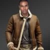 Tan shearling jackets to revolutionize fashion for mens