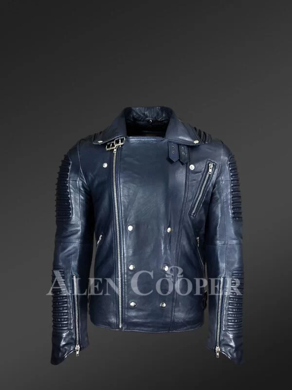Unique Biker Jacket for Men - Image 3