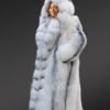 Artic Fox Fur Long Coat