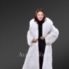 White Mink Fur