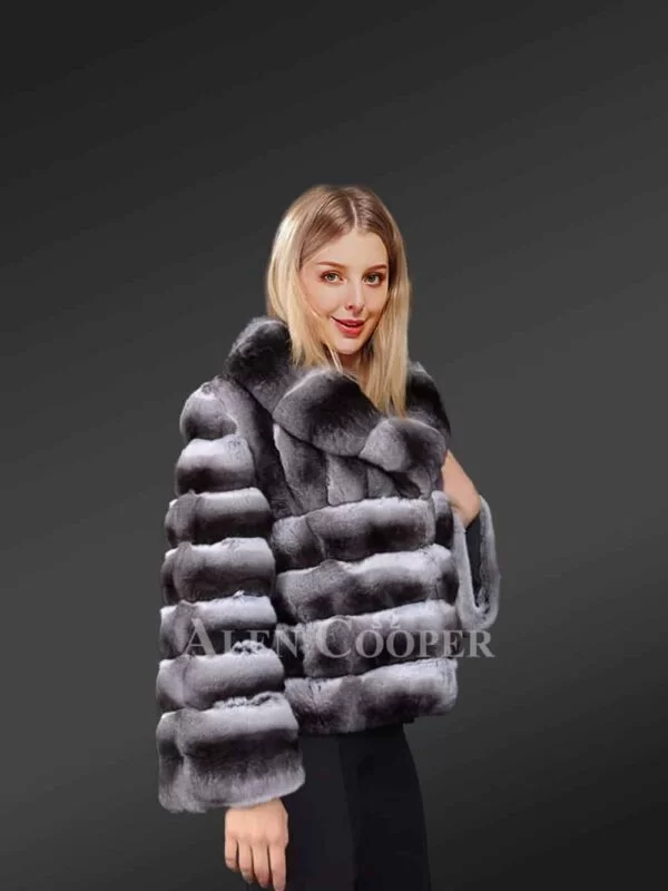 Authentic-and-Real-Chinchilla-Fur-Bomber-side-views