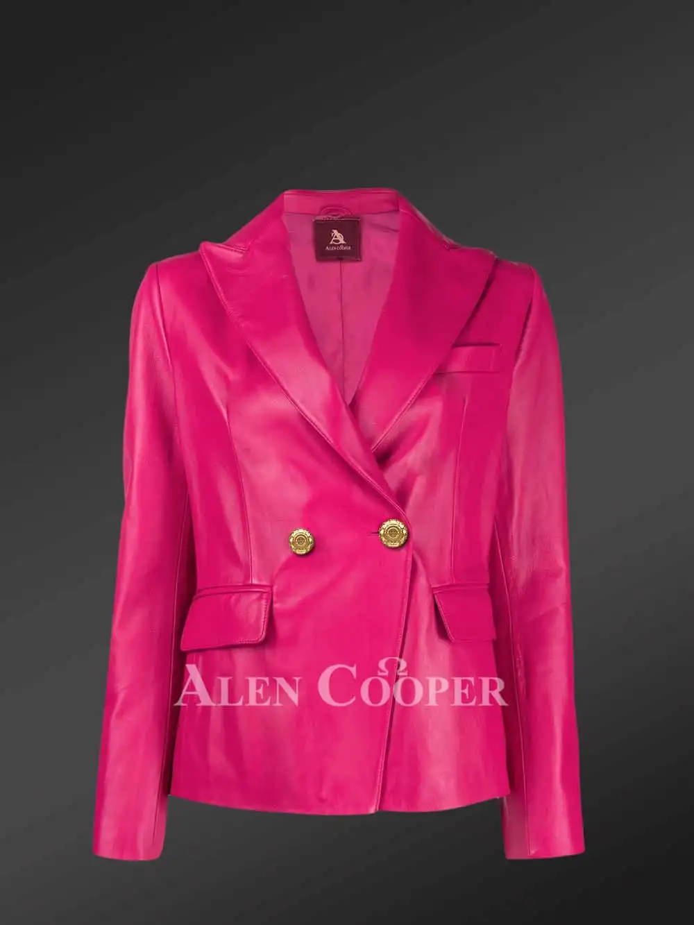 Authentic Leather Jackets in Pink for Gorgeous Women - Image 6