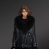 Real Sheepskin Shearling Jacket Women