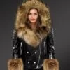 Fur Leather Jacket