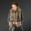 Real Sheepskin Shearling Coat