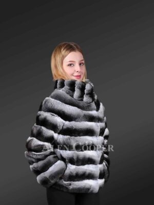 Chinchilla-coat-for-women-side-view