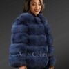 Classic Real Fox Fur Super Warm Paragraph