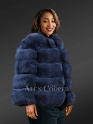 Classic Real Fox Fur Super Warm Paragraph