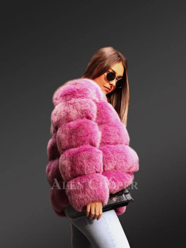Classic Real Fox Fur Super Warm Paragraph Winter Coat for Women - Image 5