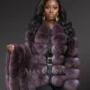 Coffee Brown Paragraph Coat