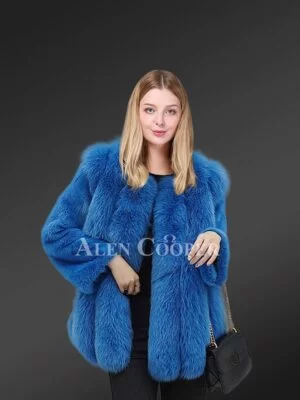 Arctic Fox Fur Coat