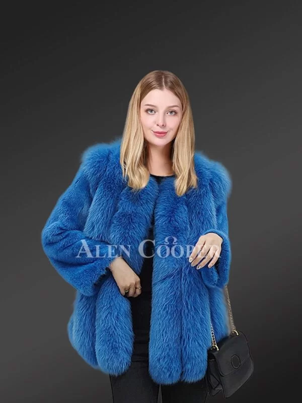 Arctic Fox Fur Coat